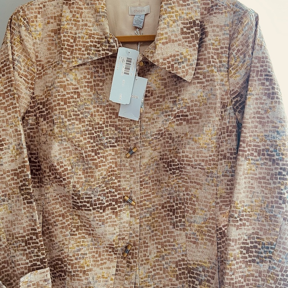 Chicos short jacket Sz 2